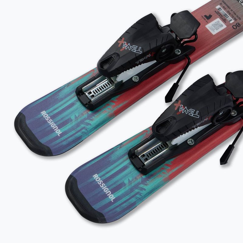 Kids’ downhill skis with bindings Rossignol Sender Kid Pre-Drilled + Team 4 GW 6