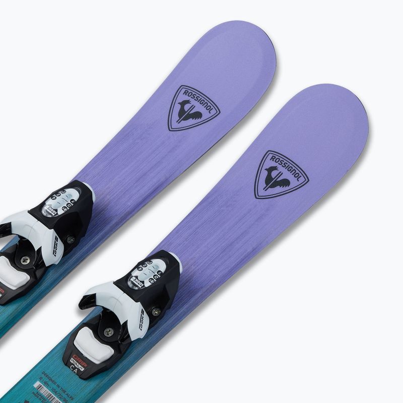 Kids’ downhill skis with bindings Rossignol Soul Kid Pre-Drilled+Team 4 GW 4
