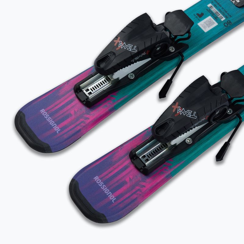 Kids’ downhill skis with bindings Rossignol Soul Kid Pre-Drilled+Team 4 GW 6