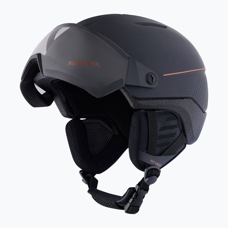 Ski helmet Rossignol Fit Visor Impacts Photo black 3