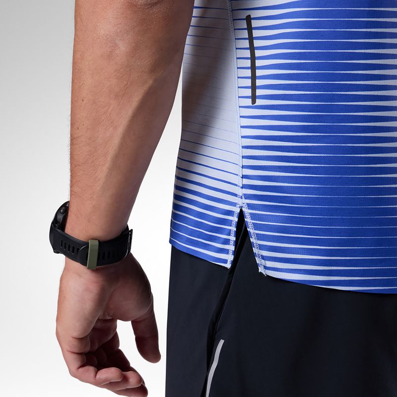 Men's running top Rossignol Sapa Ultra Tee dazzle blue line fogg 7