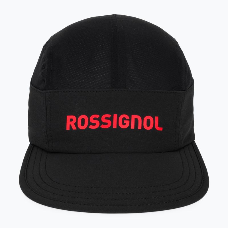 Baseball cap Rossignol Active 5 Panel black/red 2
