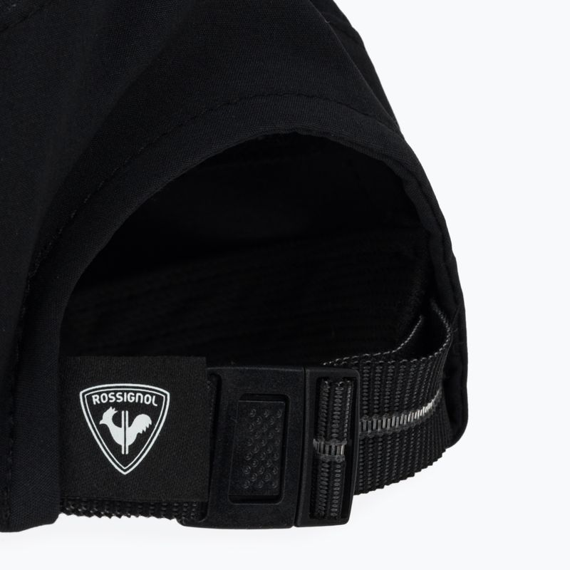 Baseball cap Rossignol Active 5 Panel black/red 4