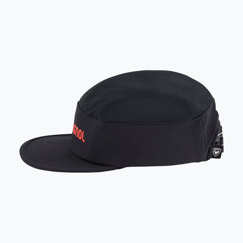 Baseball cap Rossignol Active 5 Panel black/red 3