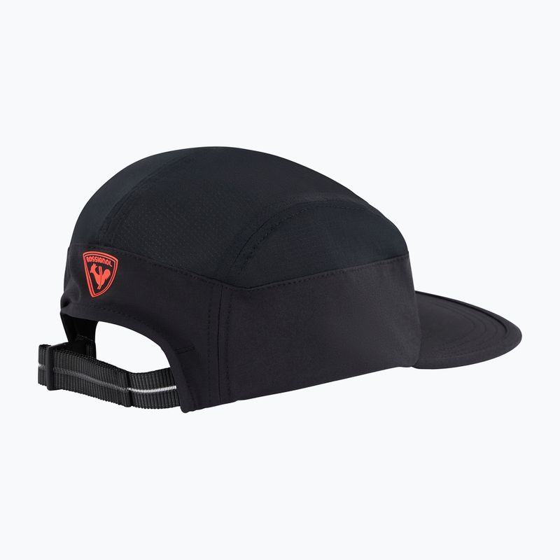 Baseball cap Rossignol Active 5 Panel black/red 4