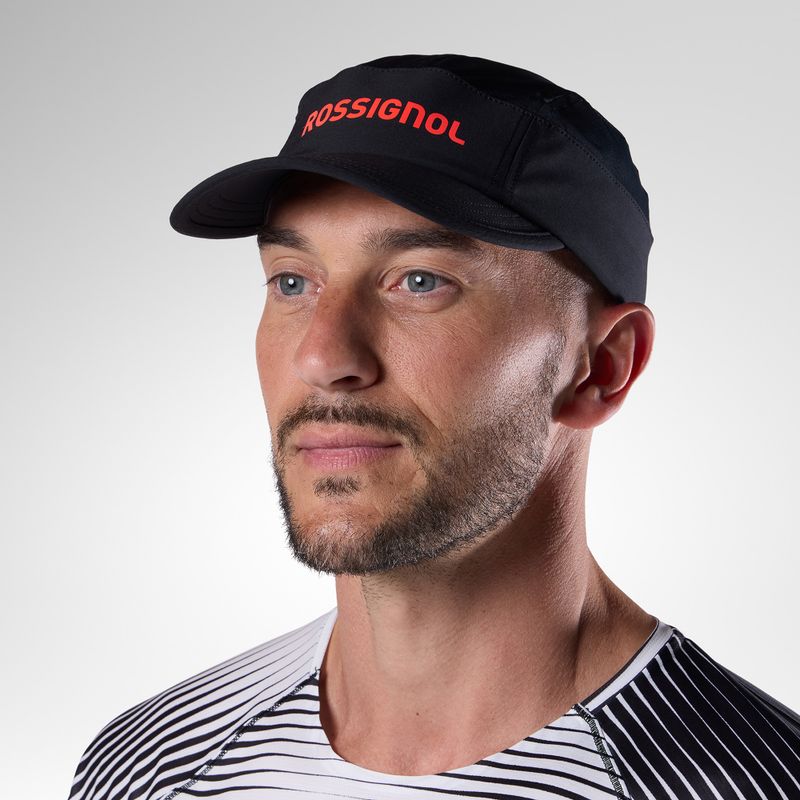 Baseball cap Rossignol Active 5 Panel black/red 6