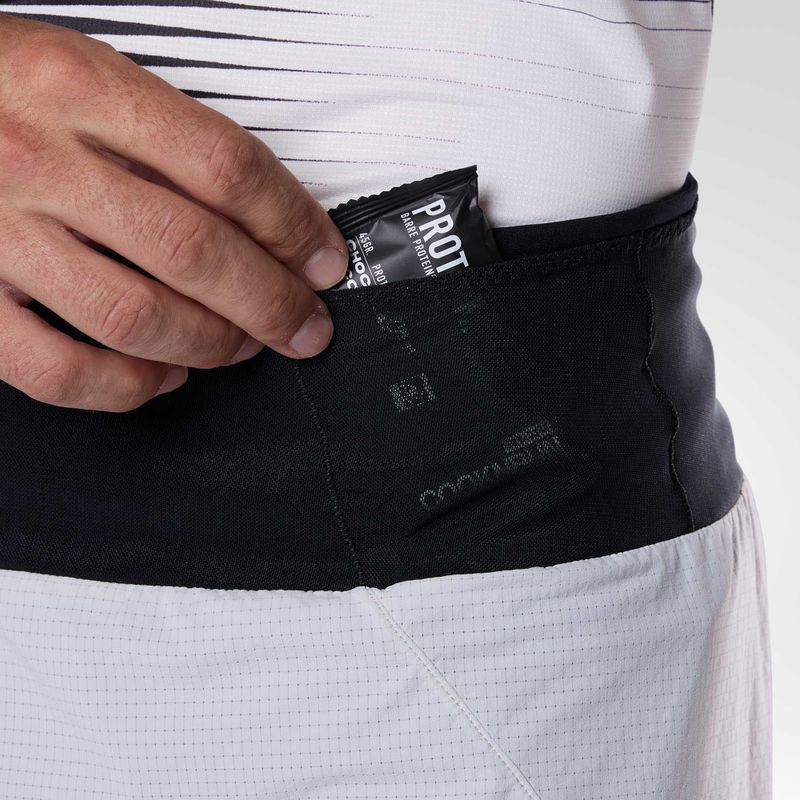 Running shorts Rossignol Sapa 2IN1 7" light grey 6