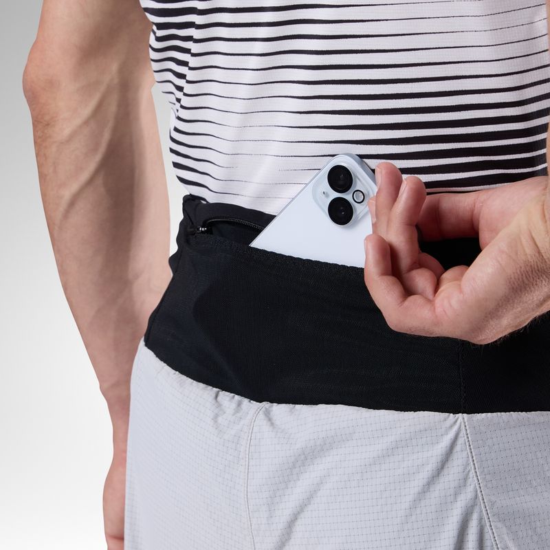 Running shorts Rossignol Sapa 2IN1 7" light grey 7