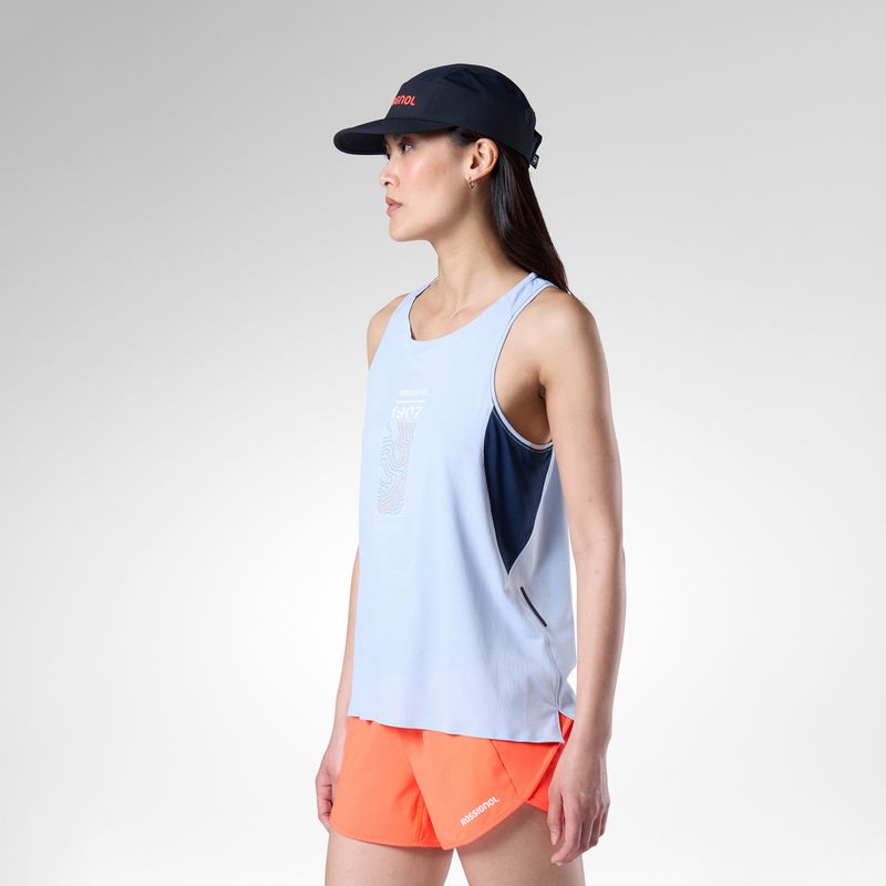 Women's running top Rossignol Sapa Ultra Tank blue aura 4