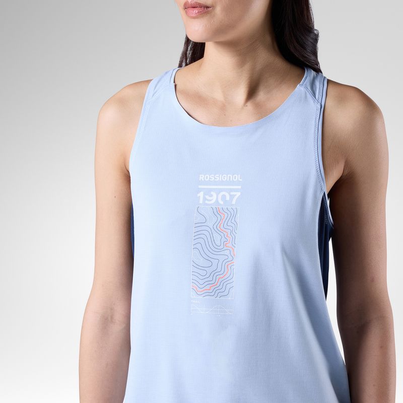 Women's running top Rossignol Sapa Ultra Tank blue aura 5
