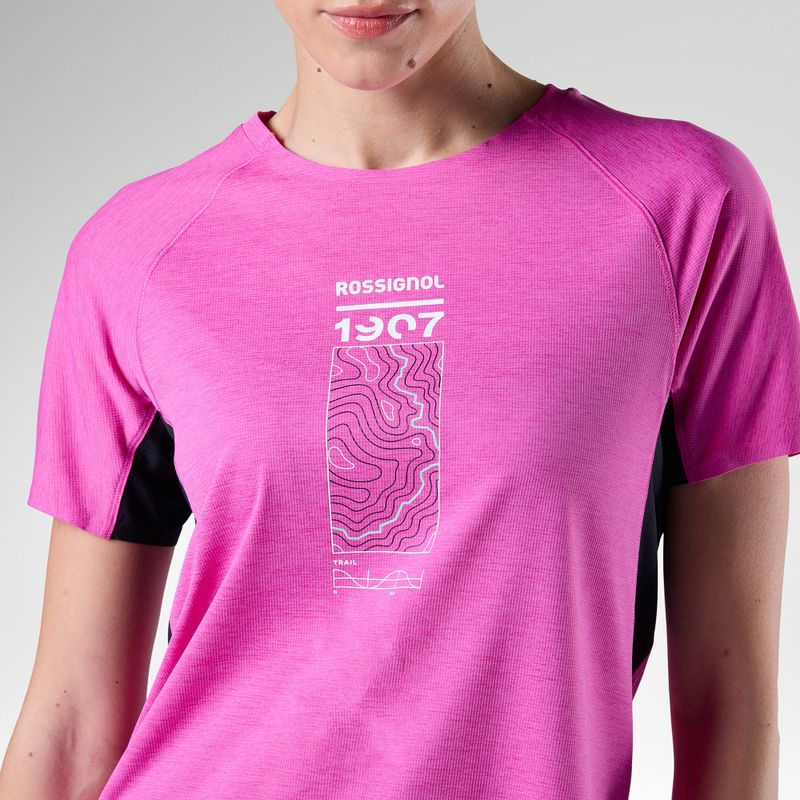 Women's running top Rossignol Sapa Ultra Tee electric fuchsia 5