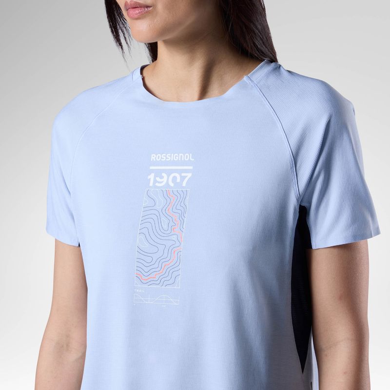 Women's running top Rossignol Sapa Ultra Tee blue aura 6
