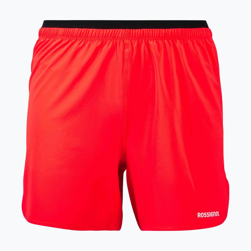 Men's running shorts Rossignol Sapa 5" neon red 9