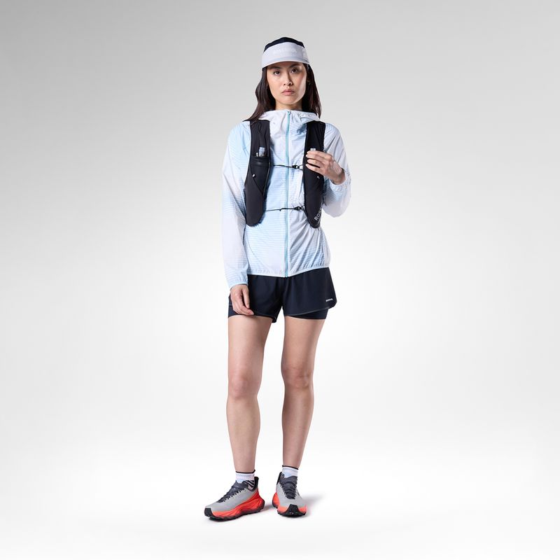 Women's running jacket Rossignol Sidelhorn PKB aura blue line fogg 2