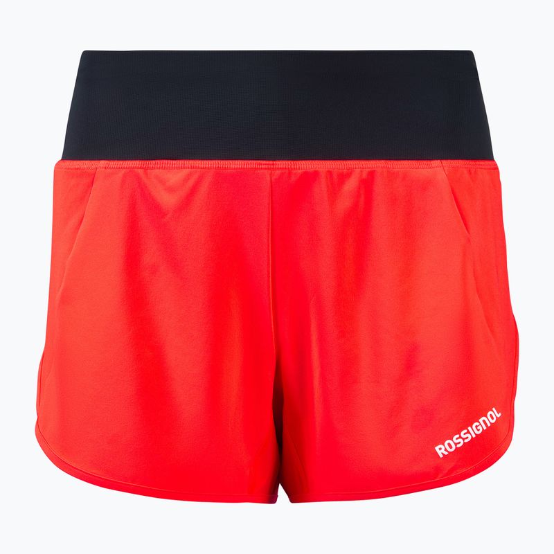 Women's running shorts Rossignol Sapa neon red 8
