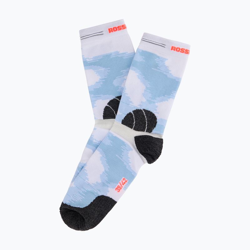 Socks Rossignol Sapa Mid aura blue line fogg