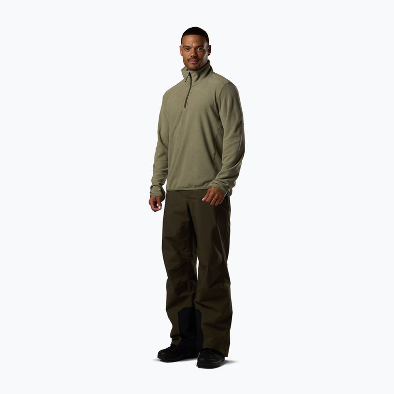Men's fleece sweatshirt Rossignol Quarter Zip Fleece vetiver 2