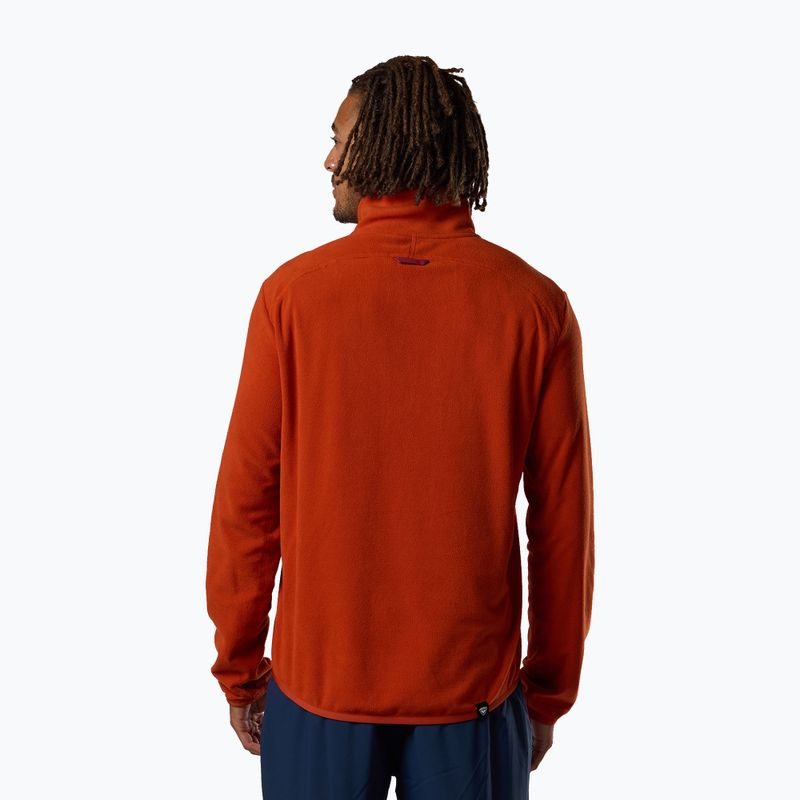 Men's fleece sweatshirt Rossignol Quarter Zip Fleece rooibos tea 3