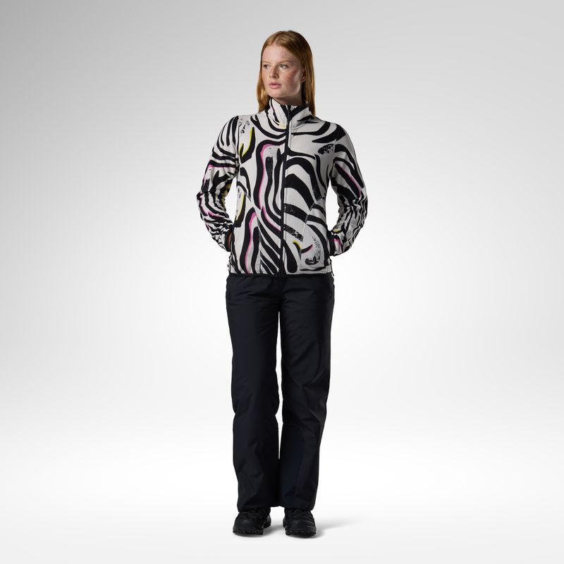 Women's fleece ski sweatshirt Rossignol Polar Fleece savage black 2