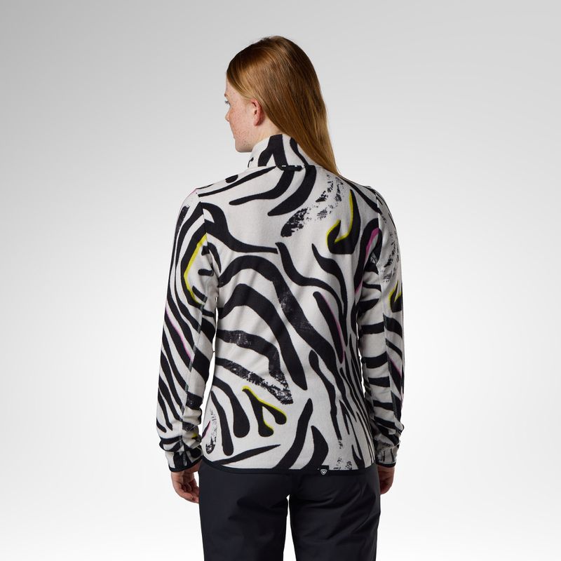 Women's fleece ski sweatshirt Rossignol Polar Fleece savage black 3