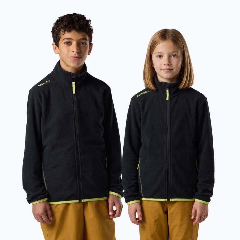 Children's fleece sweatshirt Rossignol Polar Fleece black