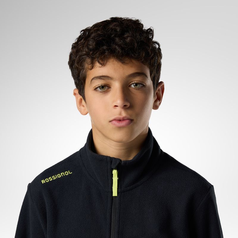Children's fleece sweatshirt Rossignol Polar Fleece black 6