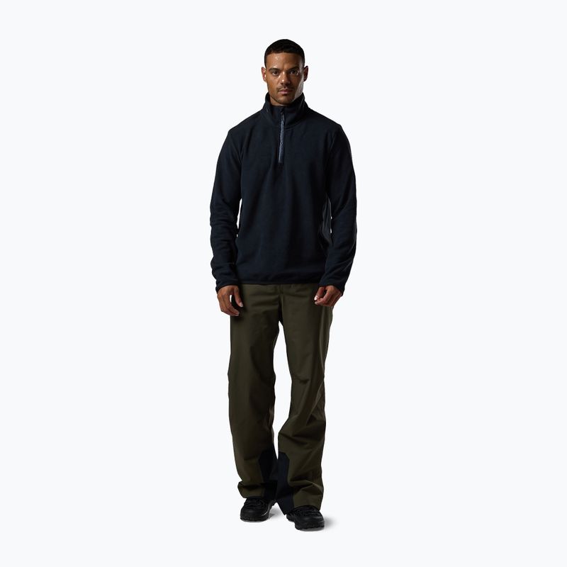 Men's fleece sweatshirt Rossignol Quarter Zip Fleece black 2