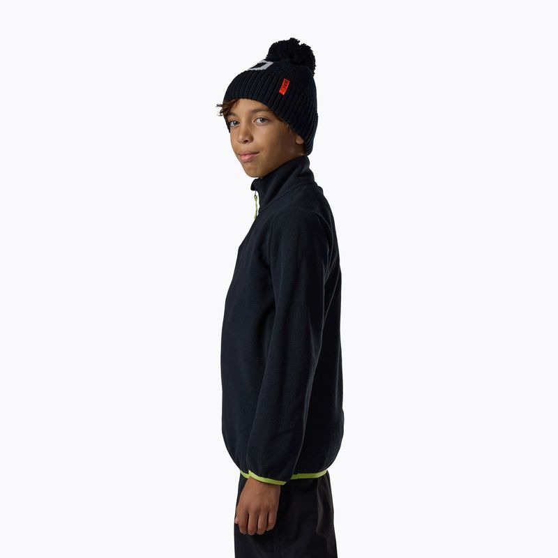 Children's fleece sweatshirt Rossignol Quarter Zip Polar Fleece black 5