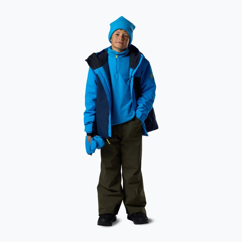 Children's fleece sweatshirt Rossignol Quarter Zip Polar Fleece blazing blue 3