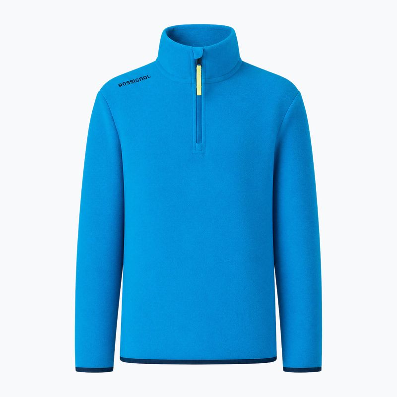 Children's fleece sweatshirt Rossignol Quarter Zip Polar Fleece blazing blue 8