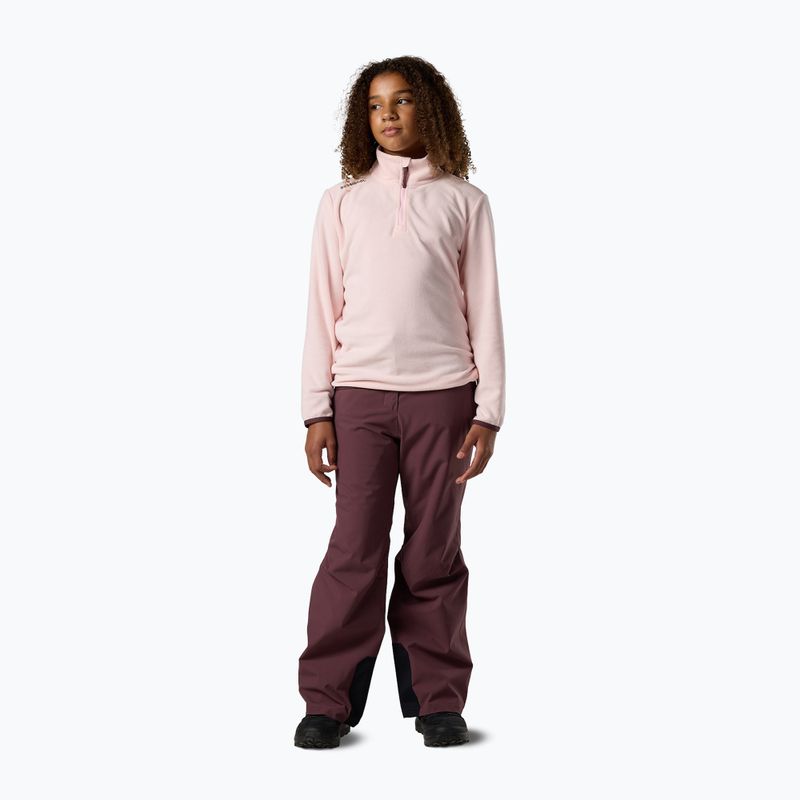 Children's fleece sweatshirt Rossignol Quarter Zip Polar Fleece pale lilac 3