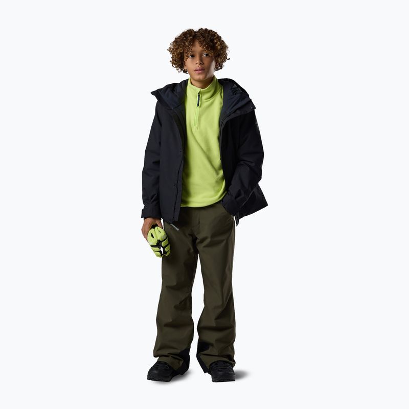 Children's fleece sweatshirt Rossignol Quarter Zip Polar Fleece wild lime 3
