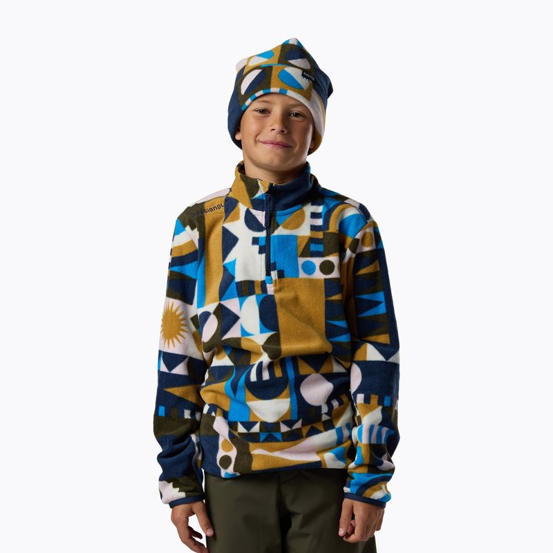 Children's fleece sweatshirt Rossignol Quarter Zip Polar Fleece jr potpourri dazzle blue 2