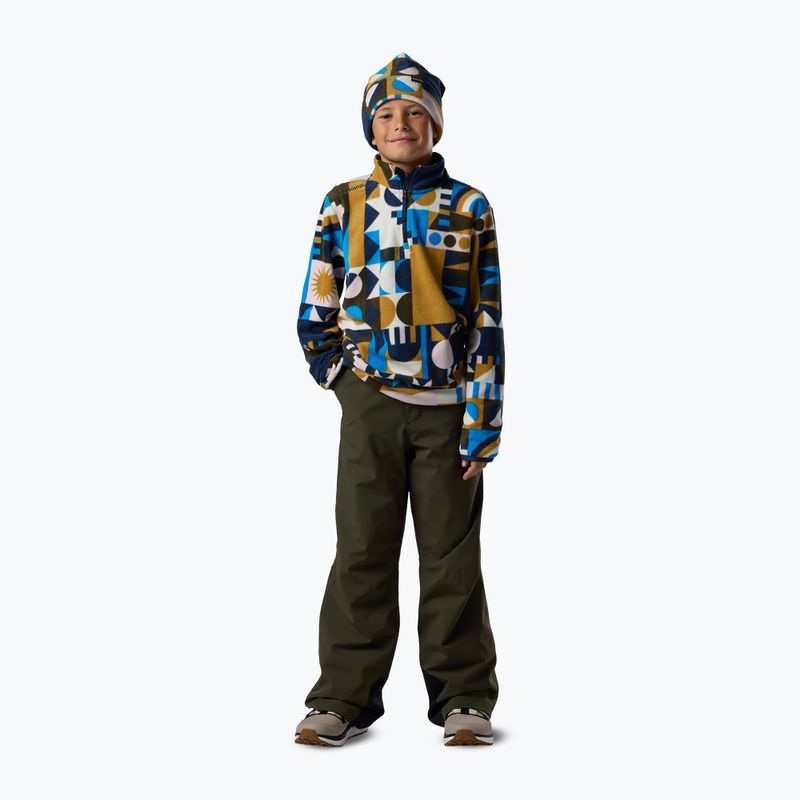 Children's fleece sweatshirt Rossignol Quarter Zip Polar Fleece jr potpourri dazzle blue 3
