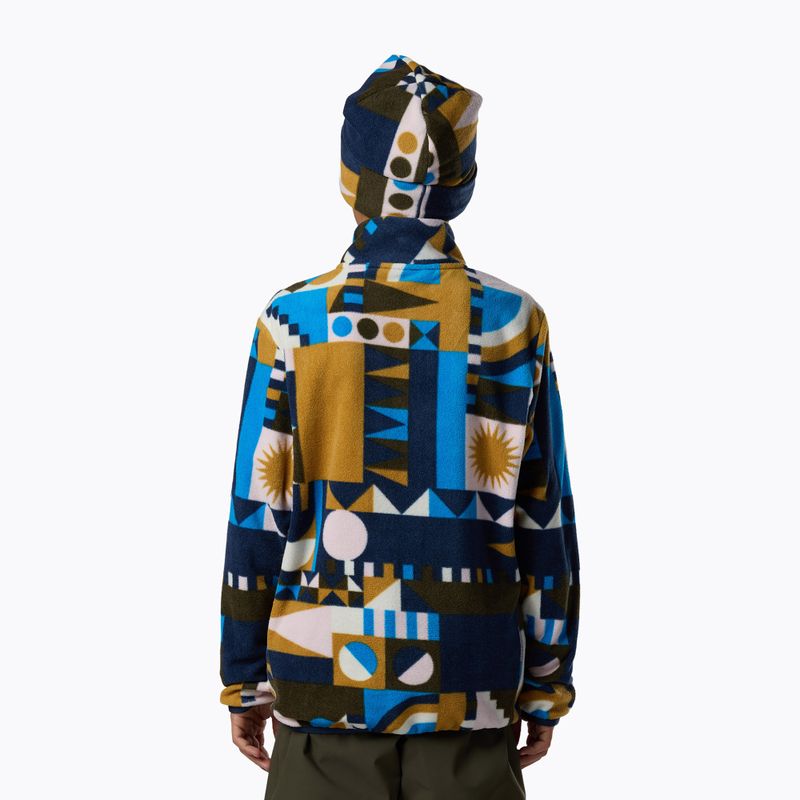 Children's fleece sweatshirt Rossignol Quarter Zip Polar Fleece jr potpourri dazzle blue 4