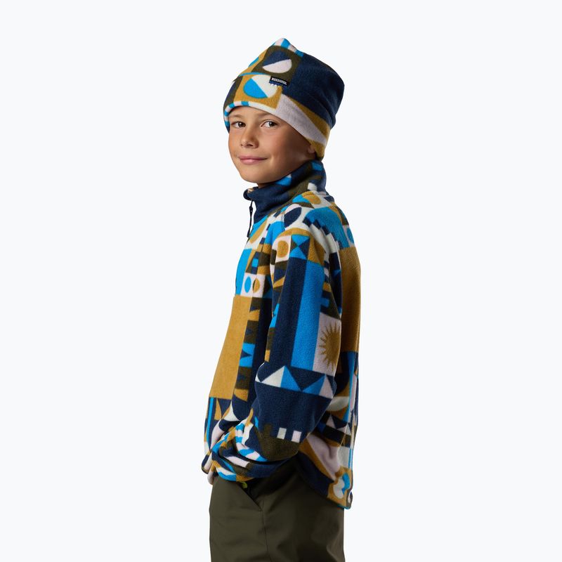 Children's fleece sweatshirt Rossignol Quarter Zip Polar Fleece jr potpourri dazzle blue 5