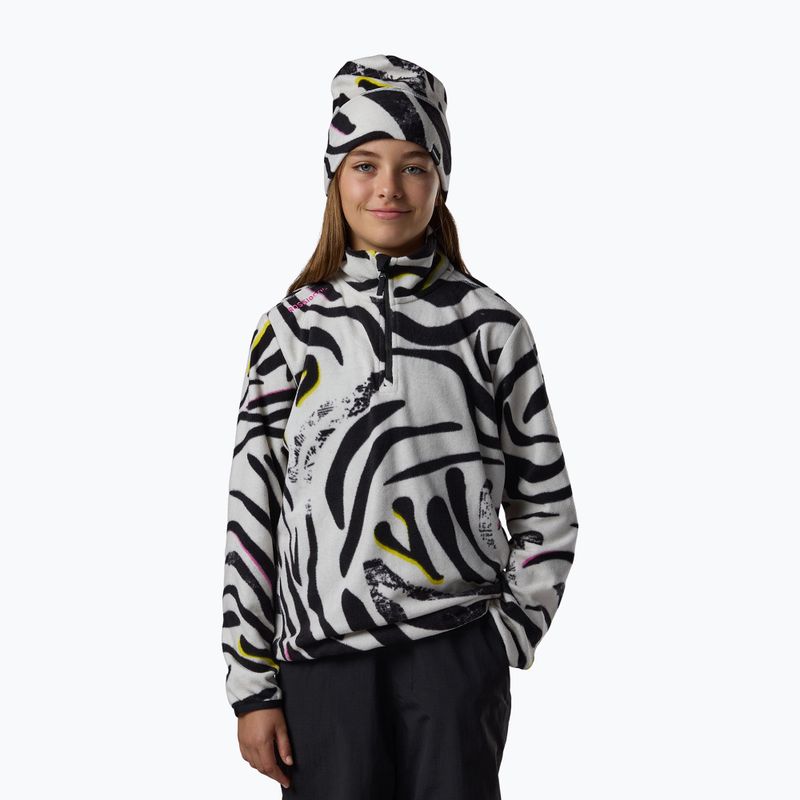 Children's fleece sweatshirt Rossignol Quarter Zip Polar Fleece savage black 2