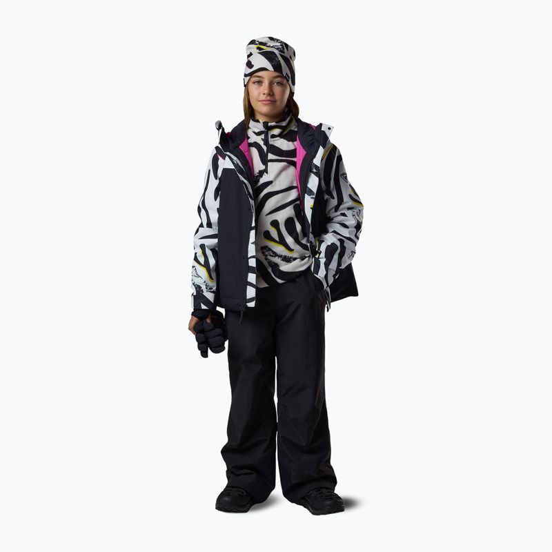 Children's fleece sweatshirt Rossignol Quarter Zip Polar Fleece savage black 3