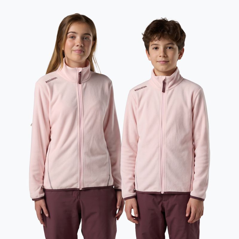 Children's fleece sweatshirt Rossignol Polar Fleece pale lilac