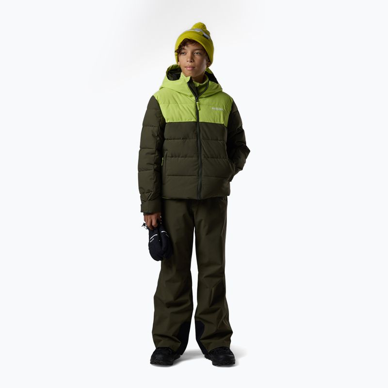 Children's ski jacket Rossignol Siz Quiled olive shadow 2