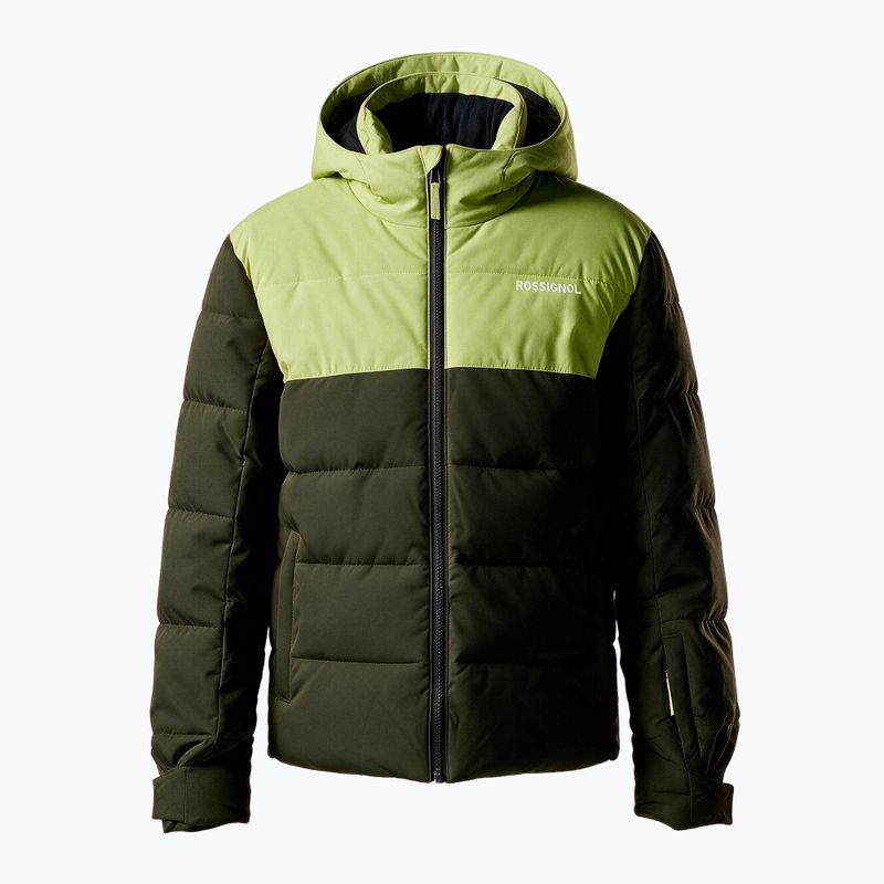 Children's ski jacket Rossignol Siz Quiled olive shadow 13