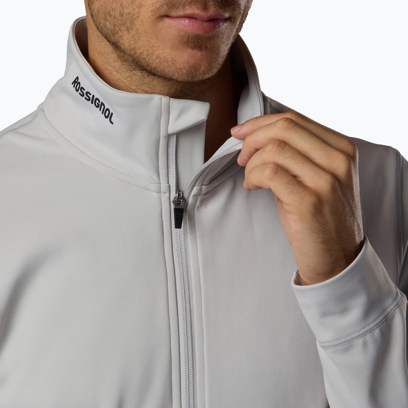 Men's sweatshirt Rossignol Hero Stretch Fleece light grey 5