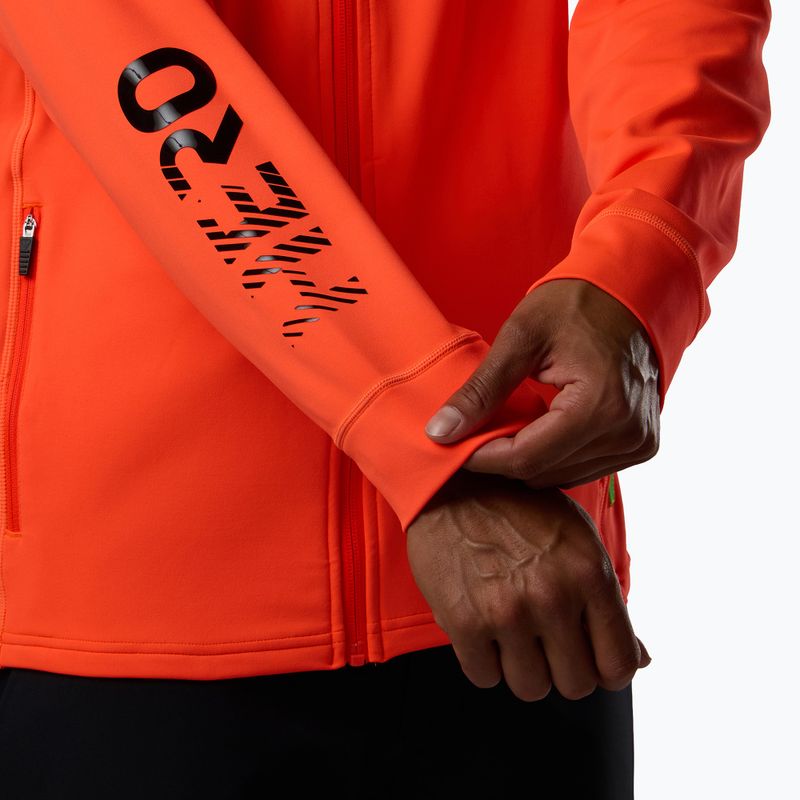 Men's sweatshirt Rossignol Hero Stretch Fleece neon red 6
