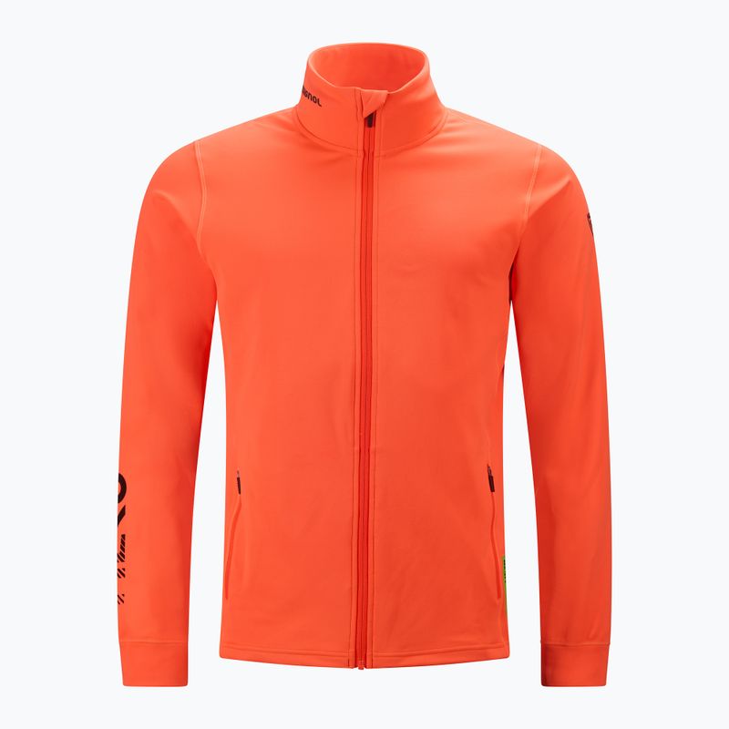 Men's sweatshirt Rossignol Hero Stretch Fleece neon red 7