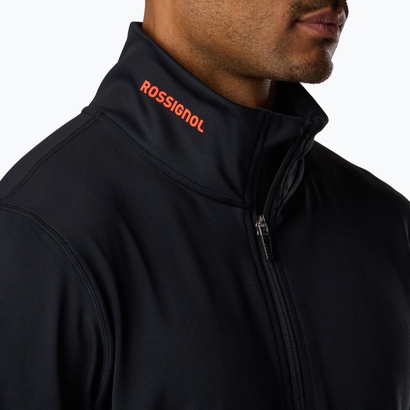 Men's sweatshirt Rossignol Hero Stretch Fleece black 5