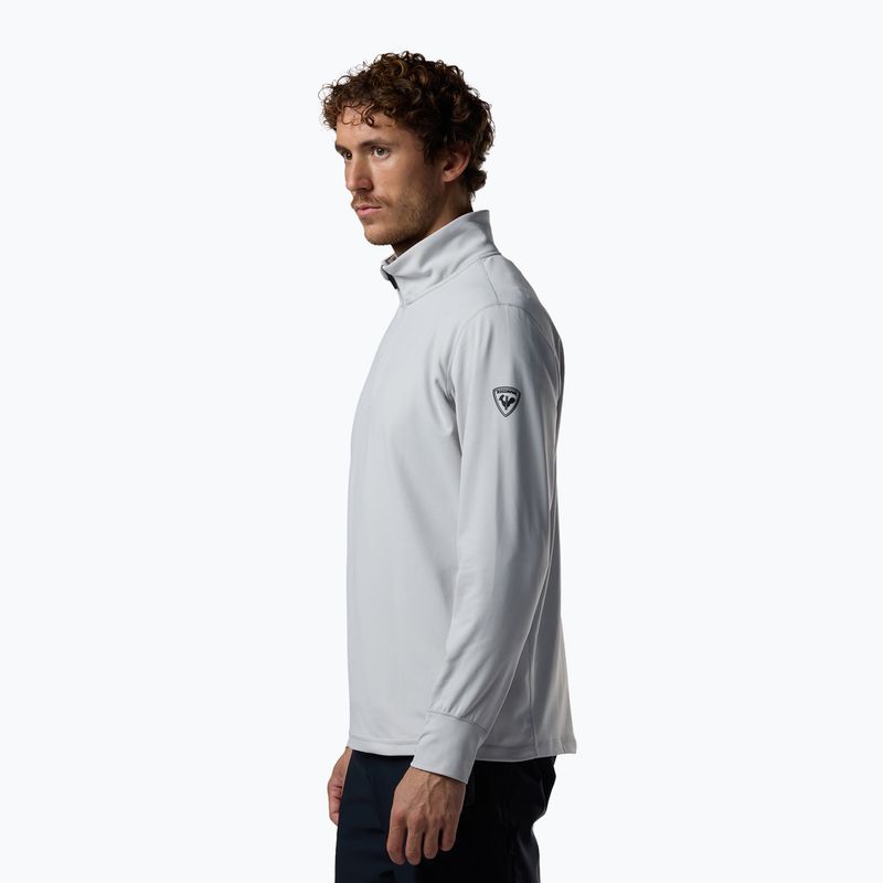 Men's ski sweatshirt Rossignol Mid Layer Stertch Half Zip light grey 4