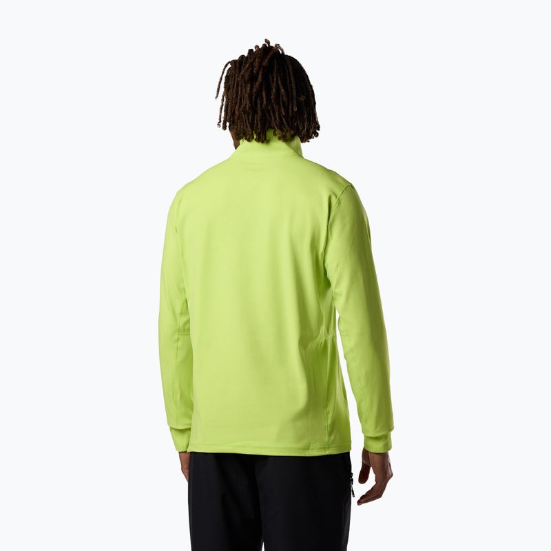 Men's ski sweatshirt Rossignol Mid Layer Stertch Half Zip wild lime 3