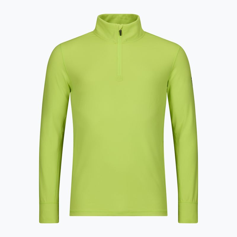 Men's ski sweatshirt Rossignol Mid Layer Stertch Half Zip wild lime 6