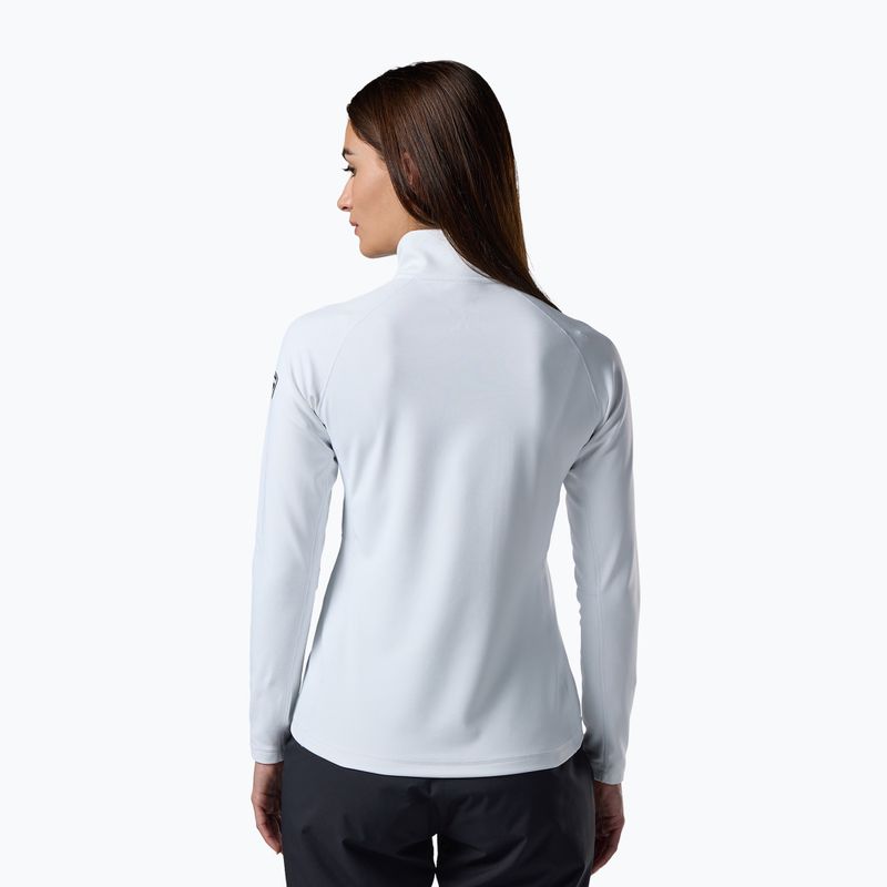 Women's fleece sweatshirt Rossignol Mid Layer Stretch Half Zip white 3
