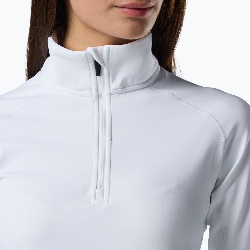 Women's fleece sweatshirt Rossignol Mid Layer Stretch Half Zip white 5